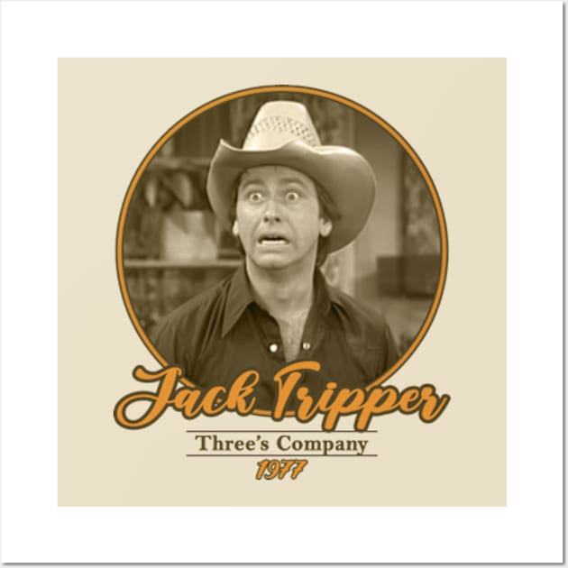 Jack Tripper - Three's Company Wall Art by Viinlustraion